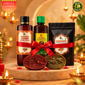 Diwali Combo: 100ml Hair Oil + 100ml Shampoo + 1 Bath Soap