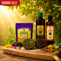 100ml Hair Oil +100ml Shampoo +1  Organic Soap+ Organic Face Pack